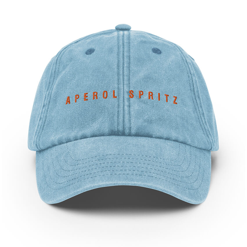 Aperol – Vintage Dad Hat – Aperol Spritz – blå