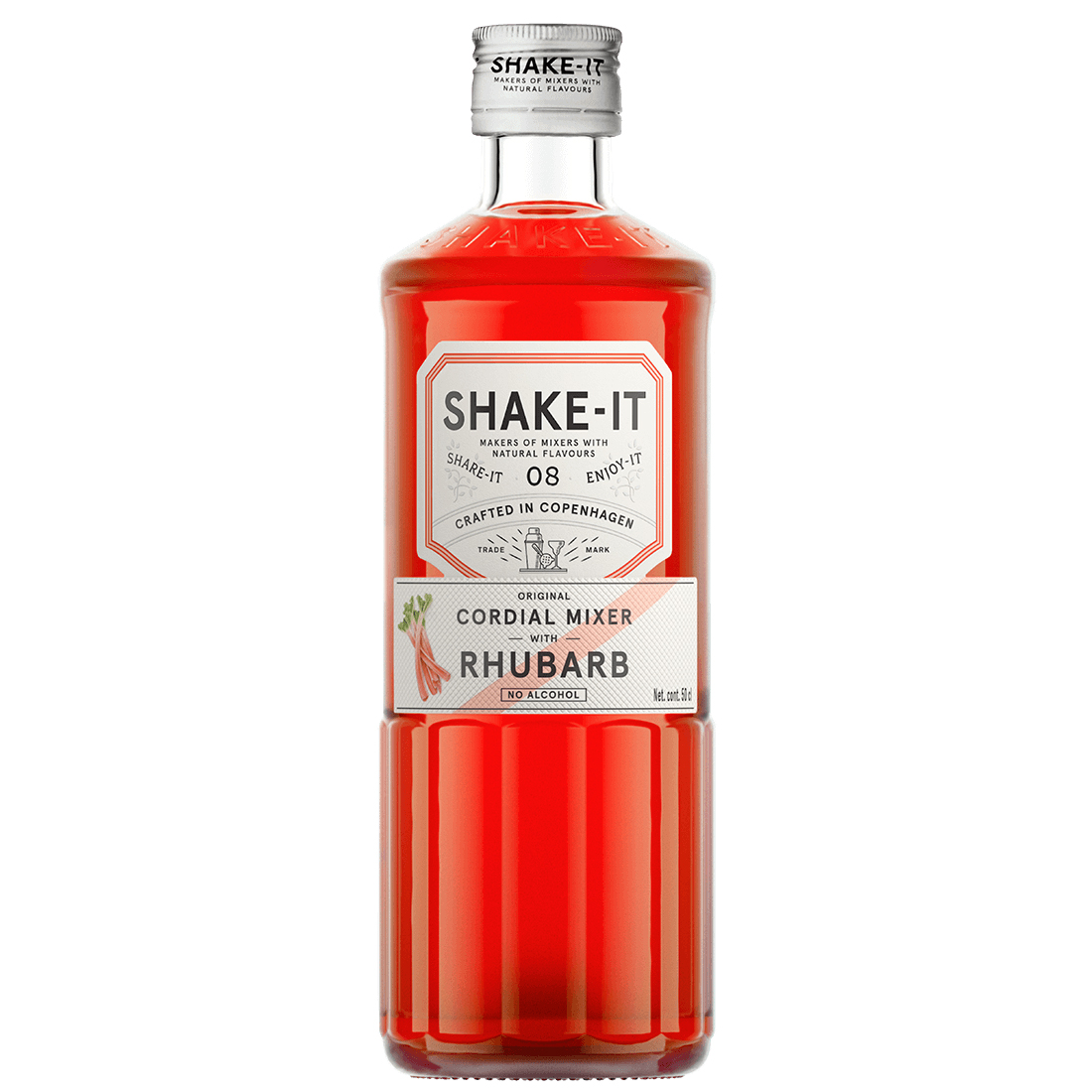 en flaska rhubarb shake it drinkmixer