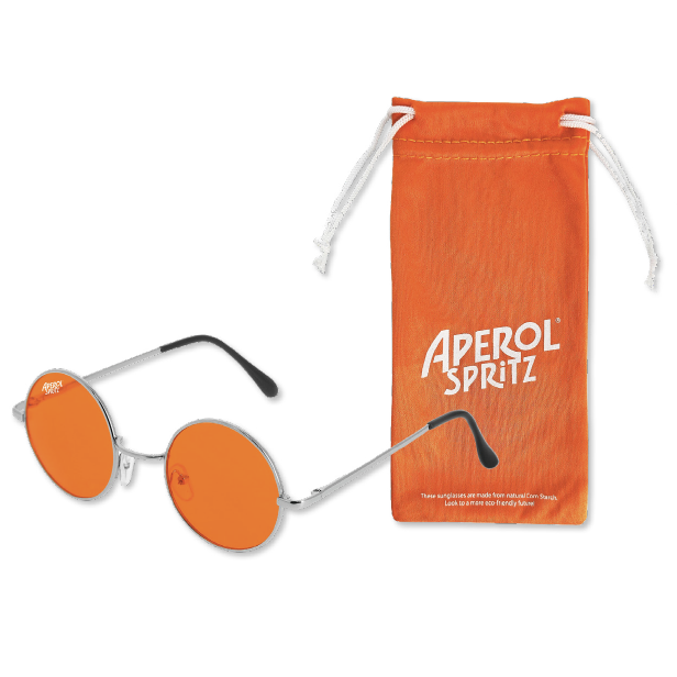 runda solglasögon för aperol