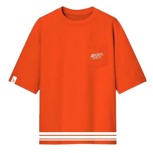 t shirt Aperol orange